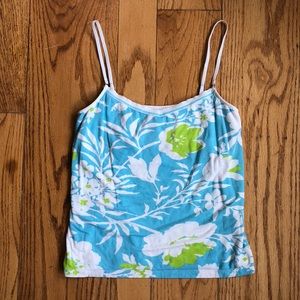J. Crew Tissue Floral Sleep Wear Tank